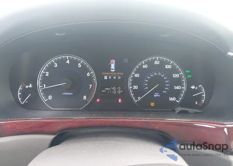 2013 Hyundai Equus Signature from USA, damaged, VIN KMHGH4JHXDU060493